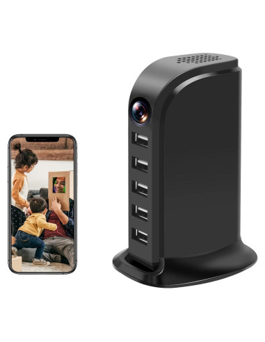 Cámara Oculta USB Musoumars 1080P con Detección de Movimiento