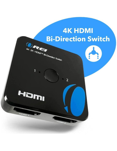 OREI Interruptor HDMI 4K Bi Direccional UHDS-212 2x1
