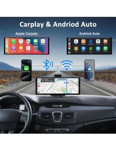 Cámara de Tablero Inalámbrica 10.26" HD Camotop con GPS 2