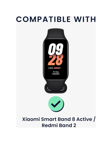 Correa de Reloj Inteligente kwmobile para Xiaomi Smart Band 8