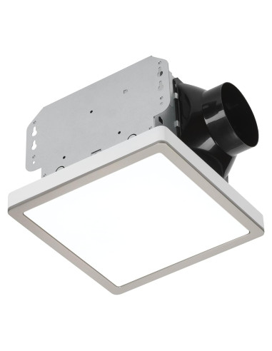 Ventilador de Baño Homewerks 7105-10 con Luz LED 70 CFM