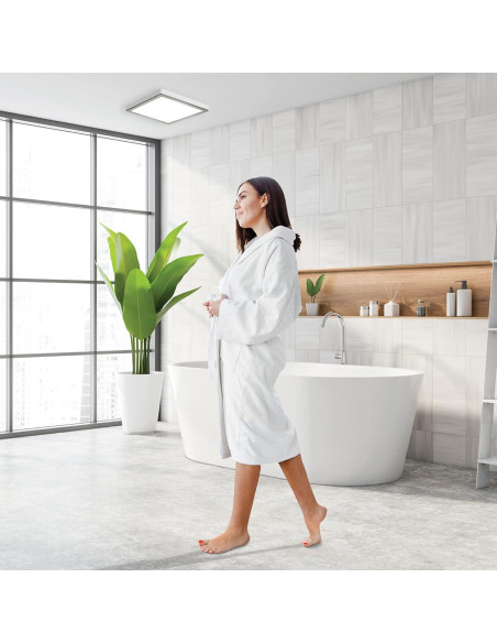 Ventilador de Baño Homewerks 7105-10 con Luz LED 70 CFM