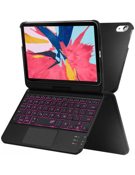 Funda teclado LENRICH iPad Mini 6/7 8.3" retroiluminada