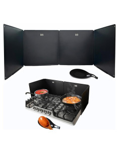 Guardia contra Salpicaduras Baetle Grande 4 Lados Acero Inox