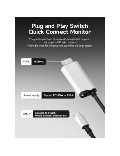 Dock Switch Hagibis para Nintendo Switch OLED 4K 60Hz 2