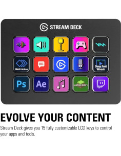 Elgato Stream Deck MK.2 - Controlador 15 Teclas LCD Personalizables 2