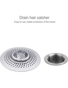 Capturador de Cabello para Drenaje LEKEYE Acero Inoxidable 2