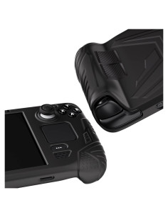Funda PlayVital Armor para Steam Deck - Silicona Negra