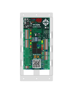 Controlador HVAC de 2 Zonas ECOJAY SmartZone con Sensor LED