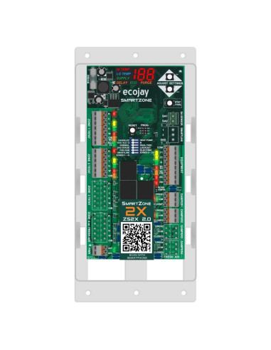 Controlador HVAC de 2 Zonas ECOJAY SmartZone con Sensor LED