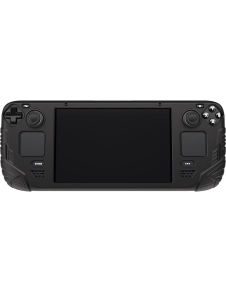 Funda PlayVital Armor para Steam Deck - Silicona Negra