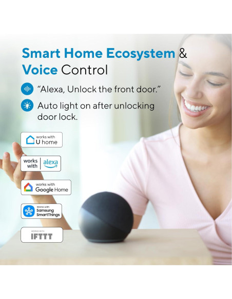 Cerradura Inteligente ULTRALOQ U-Bolt Pro WiFi con Huella Dactilar