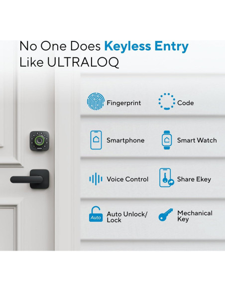 Cerradura Inteligente ULTRALOQ U-Bolt Pro WiFi con Huella Dactilar