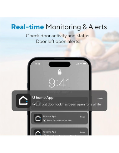 Cerradura Inteligente ULTRALOQ U-Bolt Pro WiFi con Huella Dactilar