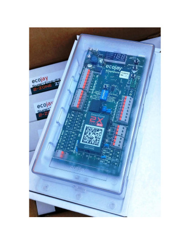 Controlador HVAC de 2 Zonas ECOJAY SmartZone con Sensor LED