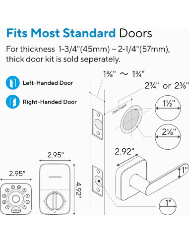 Cerradura Inteligente ULTRALOQ U-Bolt Pro WiFi con Huella Dactilar