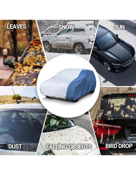 Cubierta SUV Season Guard Hyvek Impermeable 474 cm