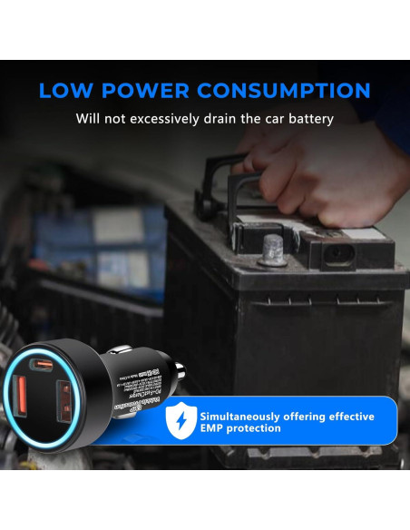 Protección EMP Haoguo CC-Y16 12V con Puertos USB