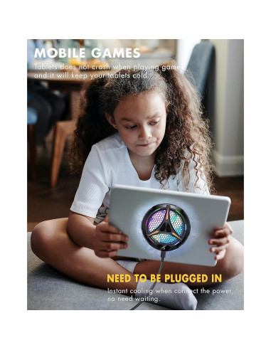 Enfriador ACEDAYS para iPad y Tablets 20W con LED