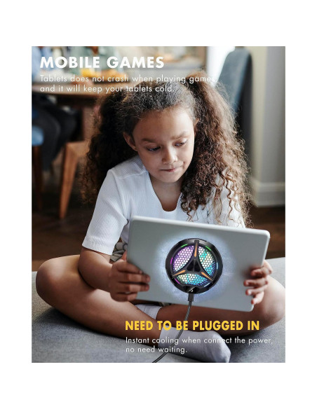 Enfriador ACEDAYS para iPad y Tablets 20W con LED