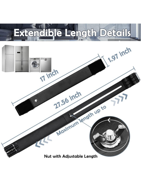 Rodillos Universales Zatozkar para Muebles 700kg 24 Ruedas