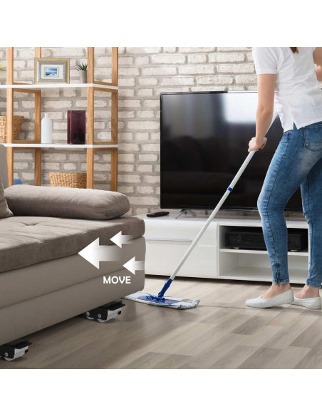 Rodillos Universales Zatozkar para Muebles 700kg 24 Ruedas