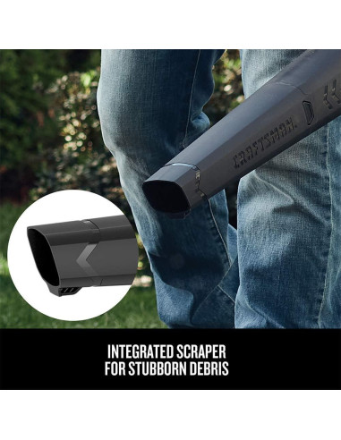 Soplador de Hojas CRAFTSMAN 20V Inalámbrico con Batería