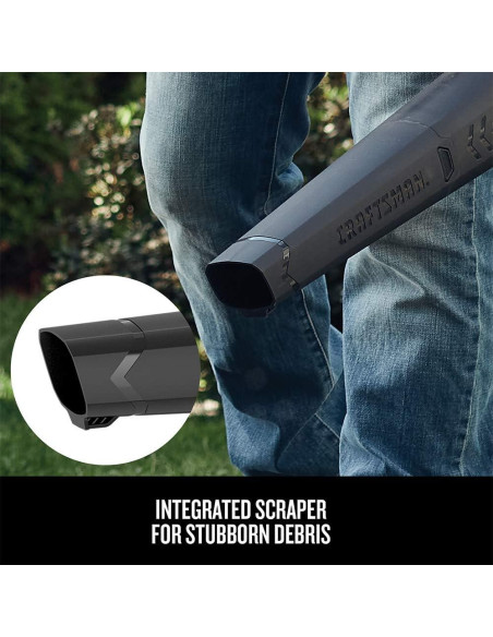 Soplador de Hojas CRAFTSMAN 20V Inalámbrico con Batería