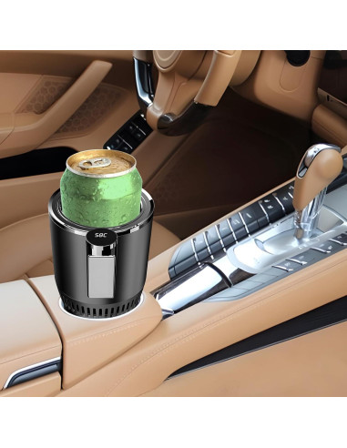 Taza de coche inteligente HPYDIY 2-en-1 caliente y fría