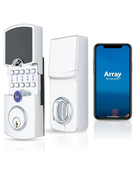 Cerradura Inteligente Cooper Array Cromo Pulido WiFi