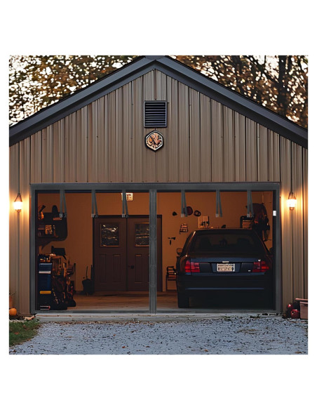 Pantalla de Garaje Anrukler 16x7FT Magnética Resistente