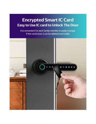 Cerradura Inteligente CATCHFACE C6 Biométrica Control App