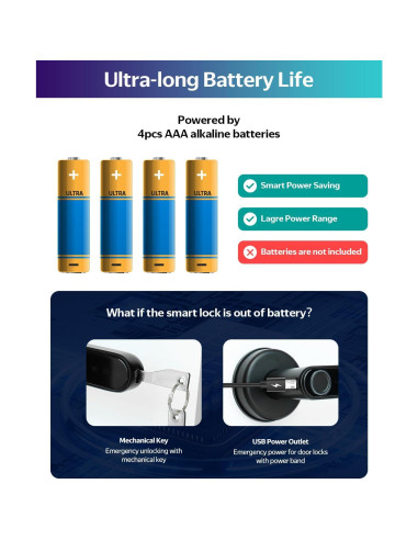 Cerradura Inteligente CATCHFACE C6 Biométrica Control App