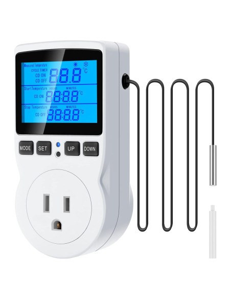 Controlador de Temperatura Digital MakerHawk TC816 1800W