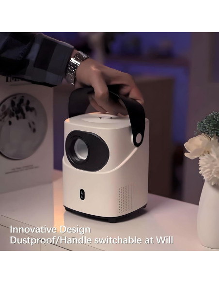 Proyector UN UNITEDTIME 1080p WiFi Bluetooth 12000 lúmenes