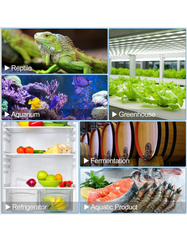 Controlador de Temperatura Digital MakerHawk TC816 1800W