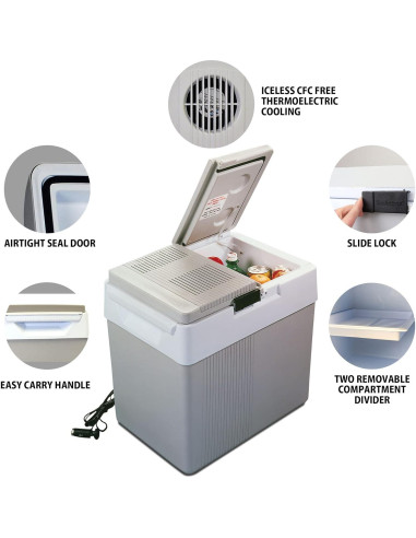 Enfriador Portátil Koolatron P65 AZ 31L 12V para Auto