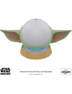 Soporte Baby Grogu para Amazon Echo Dot 4ta y 5ta Gen 2