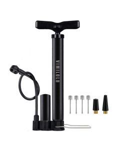 Bomba de Bicicleta VIMILOLO 160PSI Válvulas Presta y Schrader