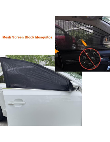 Cubierta de Ventana Frontal Soulian 40 cm 2Pack Anti-UV