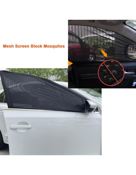 Cubierta de Ventana Frontal Soulian 40 cm 2Pack Anti-UV