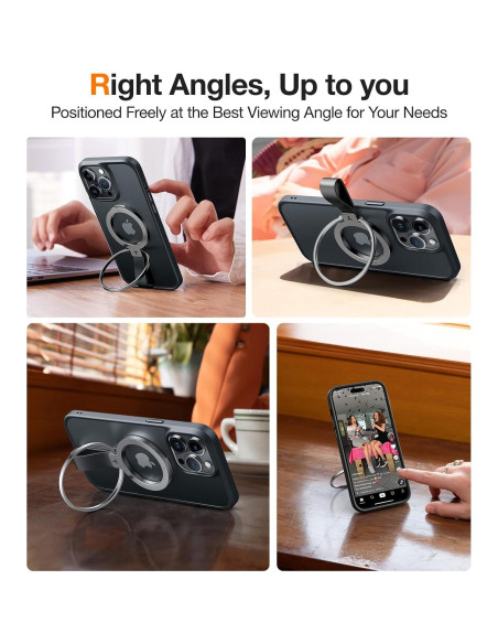 Soporte Magnético TORRAS Ostand para Teléfono - Negro