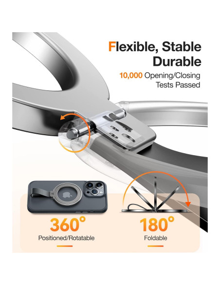 Soporte Magnético TORRAS Ostand para Teléfono - Negro