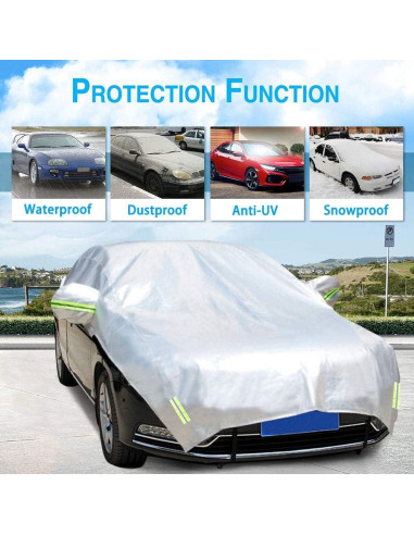 Cubierta de coche Konnfeir para MPV/SUV 4.65-4.9m impermeable