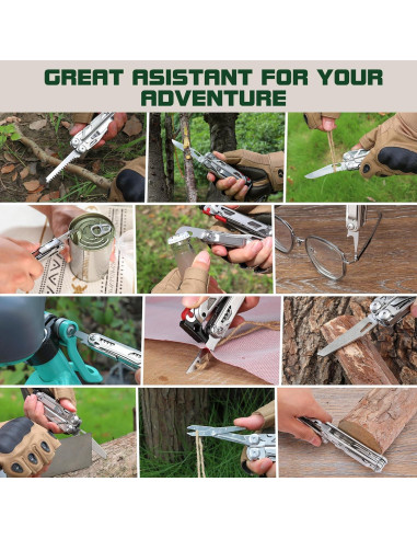 Multiherramienta MOSSY OAK 19-en-1 Acero Inoxidable EDC