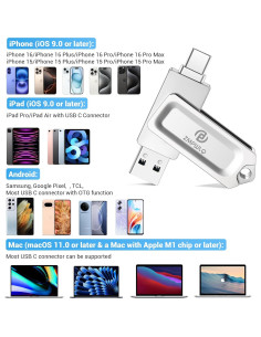 Photo Stick 512GB PL para iPhone 15 | Almacenamiento USB-C 2