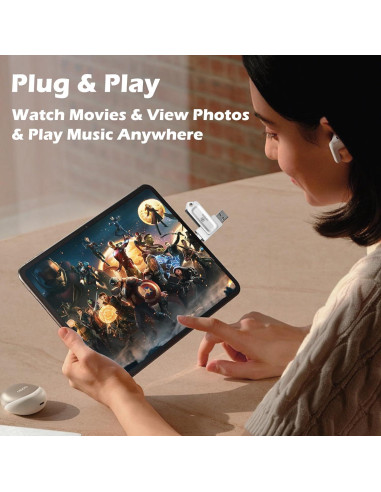 Photo Stick 512GB PL para iPhone 15 | Almacenamiento USB-C