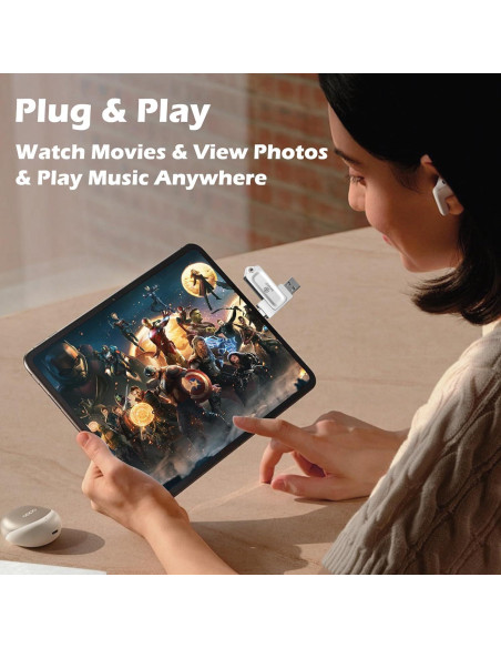 Photo Stick 512GB PL para iPhone 15 | Almacenamiento USB-C