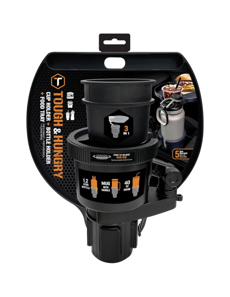 Expansor de Portavasos ToughTested Mega XL con Bandeja