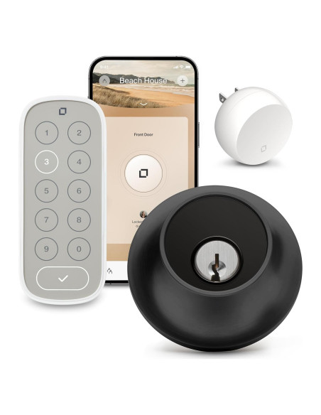 Cerradura Inteligente Level Lock con Teclado - Wi-Fi - Negro